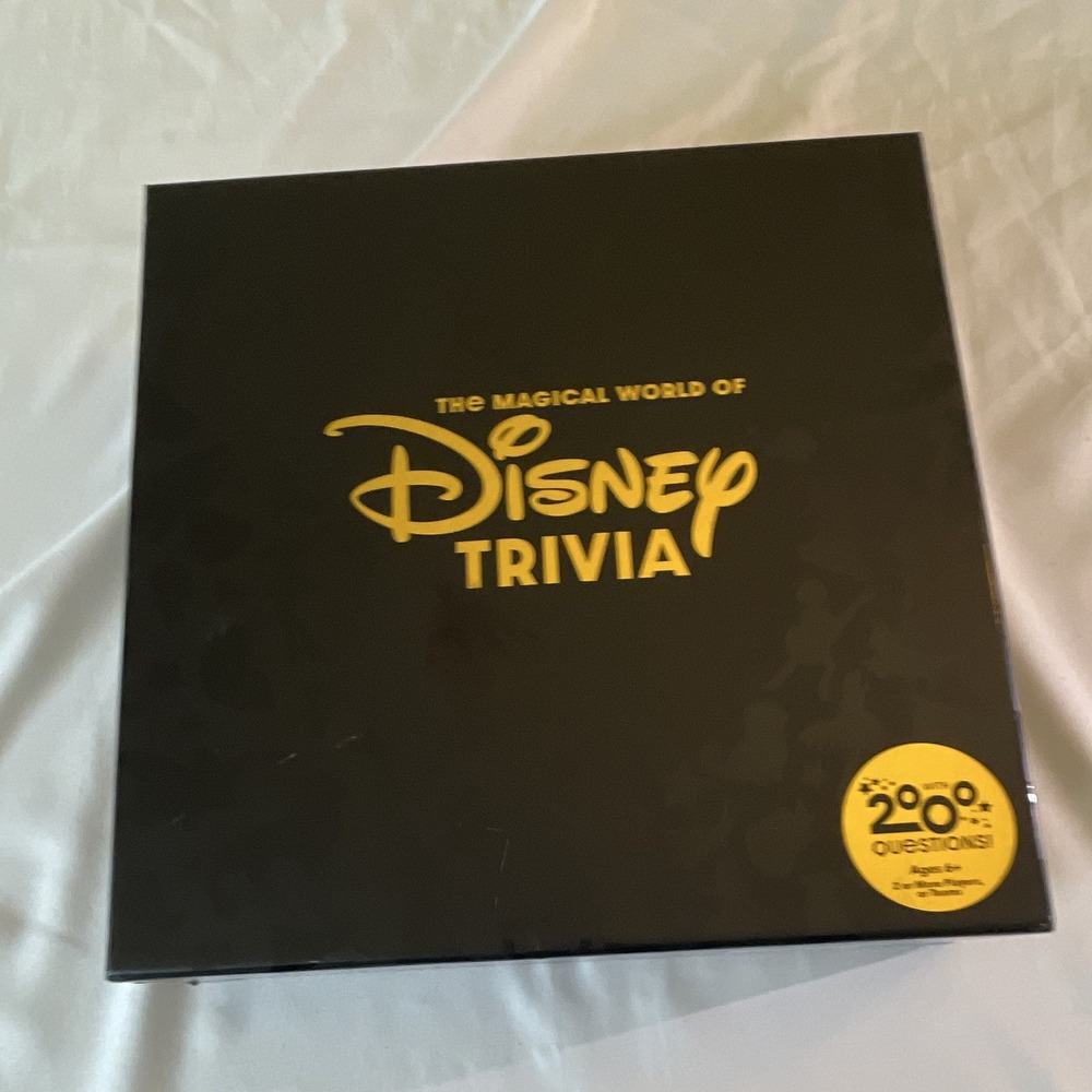 PlayMonster Magical World of Disney Trivia Board Game 2+ Players Ages 6+ 2022